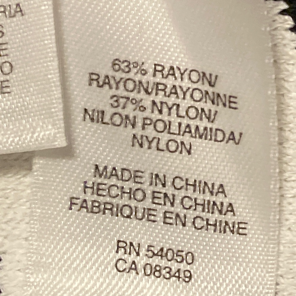 Jones New York Signature Petite Women's Black and White Zebra Cardigan PP SP - Picture 7 of 10